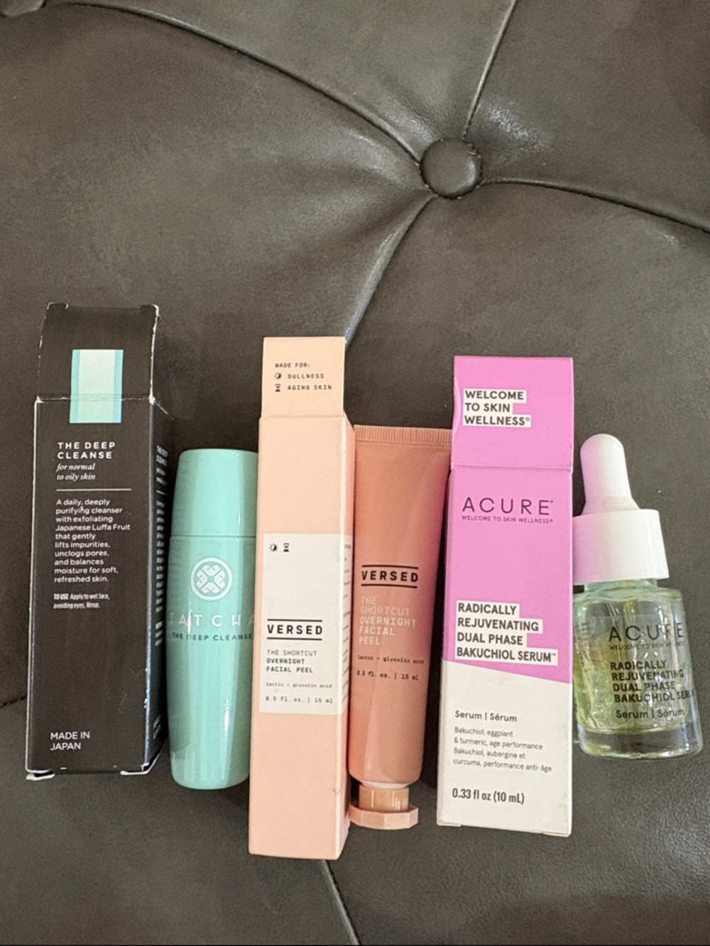 New Skincare Bundle Lot – Tatcha + Versed + Acure (3 Items NIB) - Picture 3 of 8